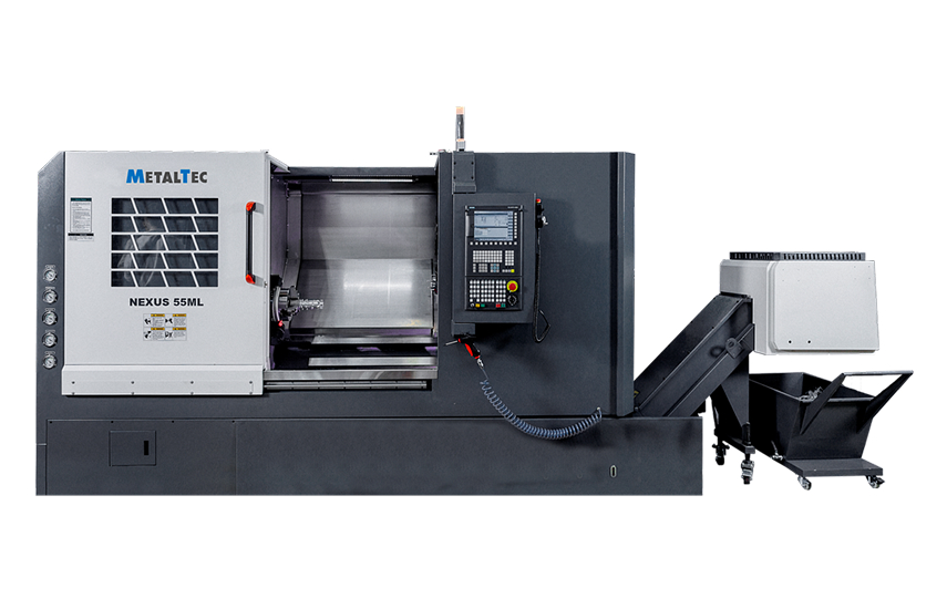 Токарный станок ЧПУ с наклонной станиной MetalTec NEXUS 55ML (KND)