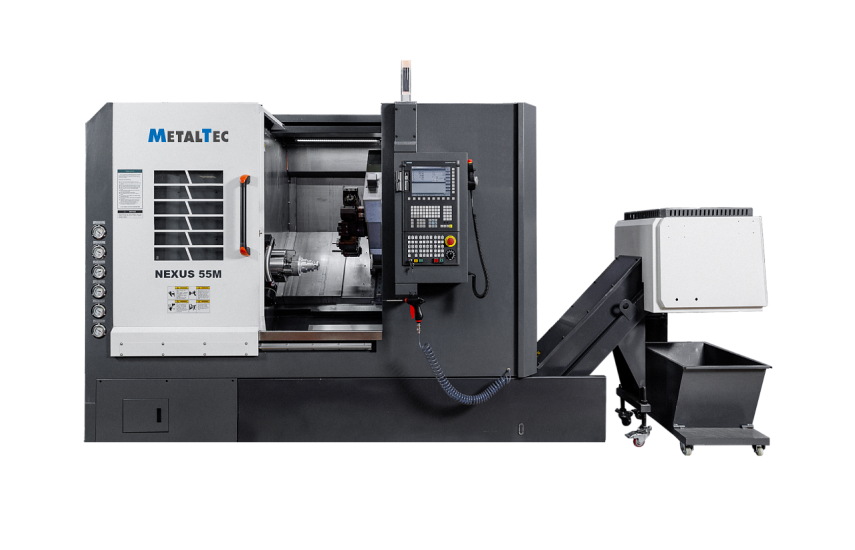 Токарный станок ЧПУ с наклонной станиной MetalTec NEXUS 55M (KND)