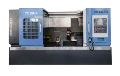 Токарный станок чпу с наклонной станиной и осью Y MetalTec ТС 50MY