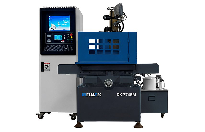 Электроэрозионный многопроходной проволочно-вырезной станок с наклоном до 45 градусов MetalTec DK 7745M
