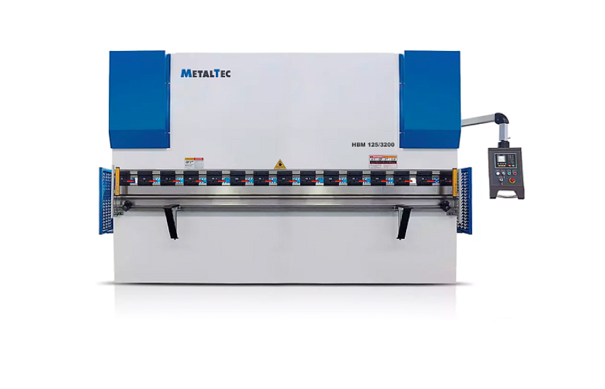 Листогибочный гидравлический пресс MetalTec HBM 125/3200M (E22, ручная компенсация прогиба, инвертор заднего упора)