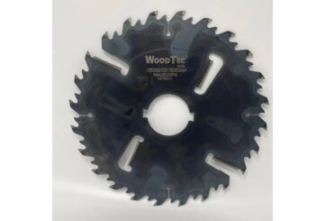 Пила дисковая Ø350 х 75 х 3,8/2,5 Z = (24 + 24) + 4 WoodTec