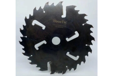 Пила дисковая Ø450 х 50 х 4,6/3,0 Z = (18 + 18) + 6 WoodTec