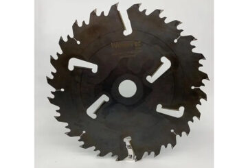 Пила дисковая Ø450 х 50 х 4,6/3,0 Z = (24 + 24) + 6 WoodTec