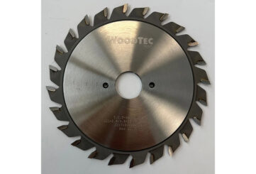 Подрезная составная пила WoodTec для форматно-раскроечных станков Ø120 х 20 х 2,8-3,6 Z = 12 + 12