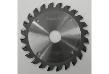 Подрезная составная пила WoodTec для форматно-раскроечных станков Ø125 х 20 x 2,8-3,6 Z = 12 + 12