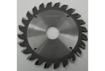 Подрезная коническая пила WoodTec для форматно-раскроечных станков Ø100 х 20 х 3,1-4,3 Z = 24 KON