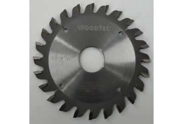 Подрезная коническая пила WoodTec для форматно-раскроечных станков Ø100 х 22 х 3,1-4,3 Z = 24 KON