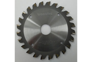 Подрезная коническая пила WoodTec для форматно-раскроечных станков Ø120 х 22 х 3,1-4,3 Z = 24 KON