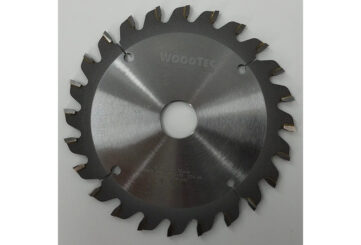 Подрезная коническая пила WoodTec для форматно-раскроечных станков Ø125 х 22 х 3,1-4,3 Z = 24 KON