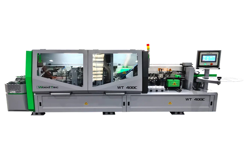 Станок для облицовывания кромок мебельных деталей WOODTEC WT-400С