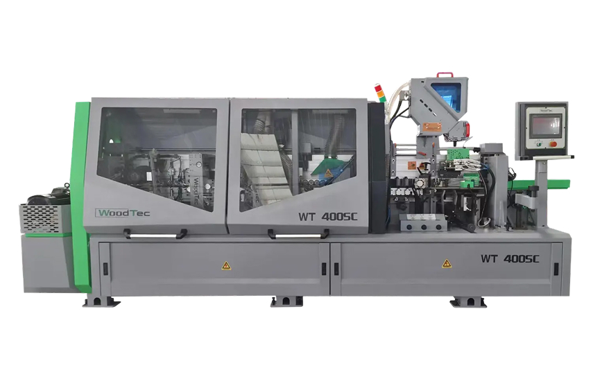 Станок для облицовывания кромок мебельных деталей WOODTEC WT-400SC
