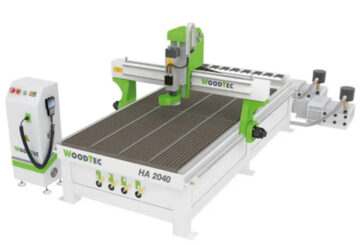 Фрезерно-гравировальный станок с ЧПУ Woodtec HA-2040