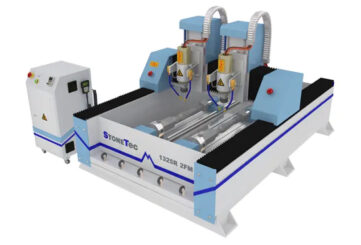 Фрезерно-гравировальный станок с ЧПУ StoneTec 1325R 2FM