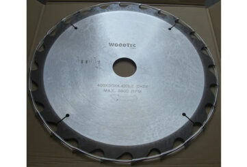 Пила дисковая Ø400 х 50 х 4,2/2,8 Z24 WZ WoodTec